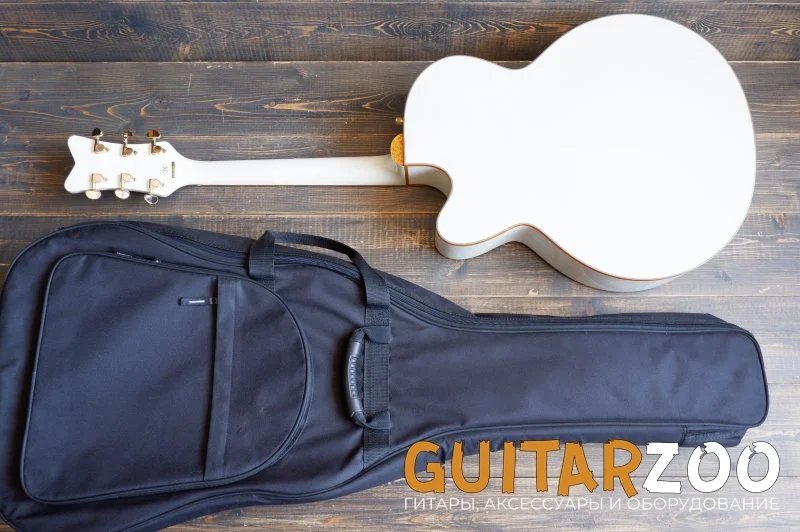 Электроакустическая гитара Gretsch G-5022CWFE WH Rancher Falcon Jumbo — фото 23