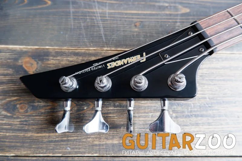 Бас гитара Fernandes PJS-42 BLK Limited Edition — фото 15