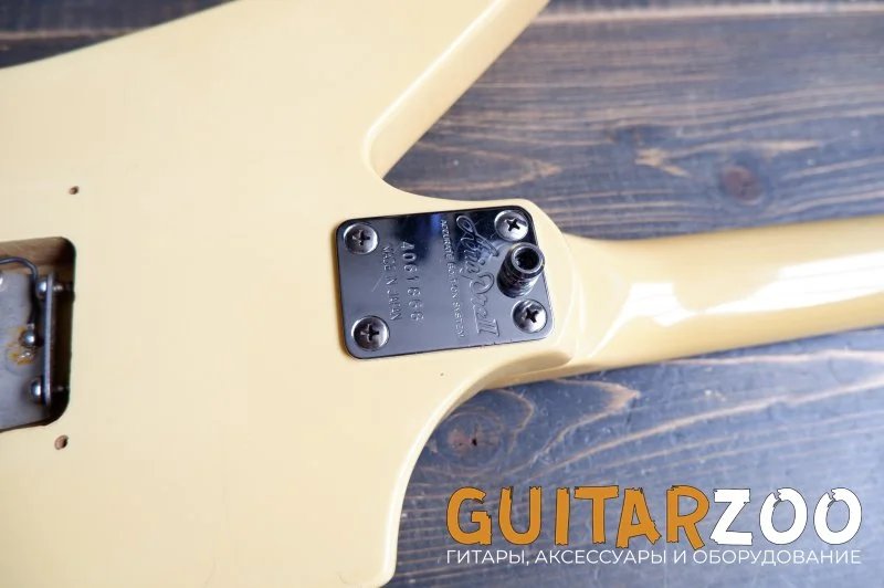 Электрогитара Aria Pro II ZZ Deluxe PW Explorer — фото 26