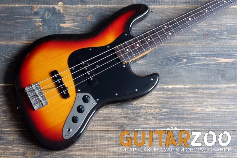 Бас-гитара Fender Japan JB-62-75US 3TS Jazz Bass — фото 3