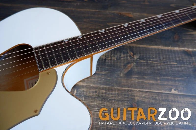 Электроакустическая гитара Gretsch G-5022CWFE WH Rancher Falcon Jumbo — фото 16
