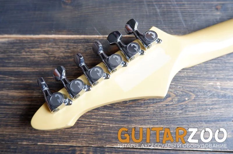 Электрогитара Aria Pro II ZZ Deluxe PW Explorer — фото 24