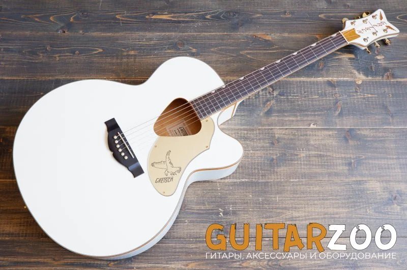 Электроакустическая гитара Gretsch G-5022CWFE WH Rancher Falcon Jumbo