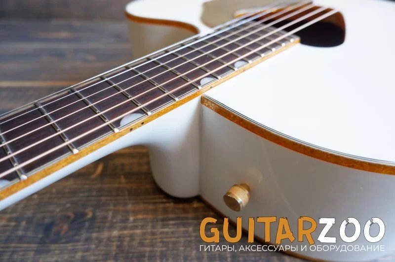 Электроакустическая гитара Gretsch G-5022CWFE WH Rancher Falcon Jumbo — фото 12