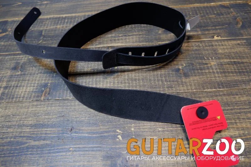 Ремень для гитары Planet Waves 25BL00 Basic Classic Кожаный, черный — фото 3