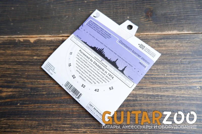 D`Addario EJ-26 Phosphor Bronze 0.11-.052 — фото 2