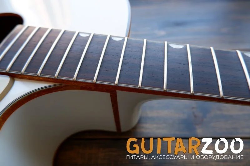 Электроакустическая гитара Gretsch G-5022CWFE WH Rancher Falcon Jumbo — фото 5