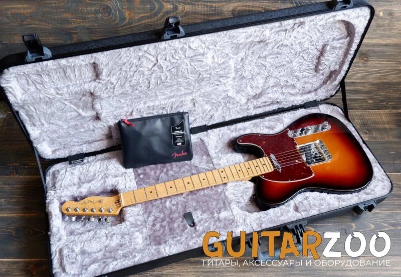 Электрогитара Fender American Professional II Telecaster MN 3TS — фото 17