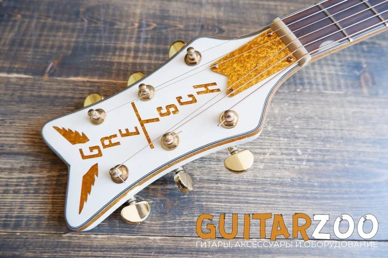 Электроакустическая гитара Gretsch G-5022CWFE WH Rancher Falcon Jumbo — фото 15