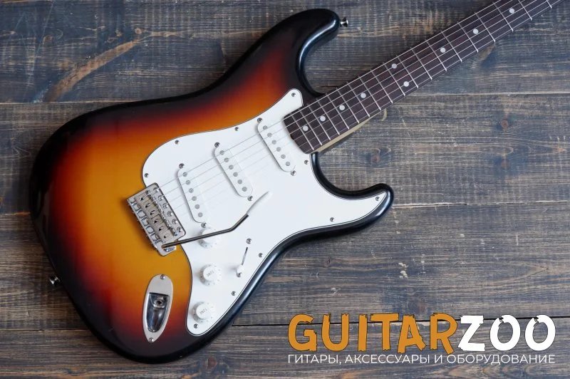 Электрогитара Squier Japan SST-33 3TS Silver Series Stratocaster — фото 3