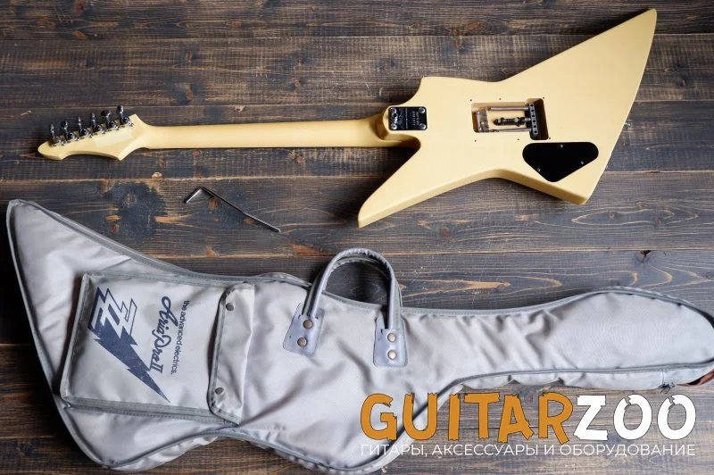 Электрогитара Aria Pro II ZZ Deluxe PW Explorer — фото 27